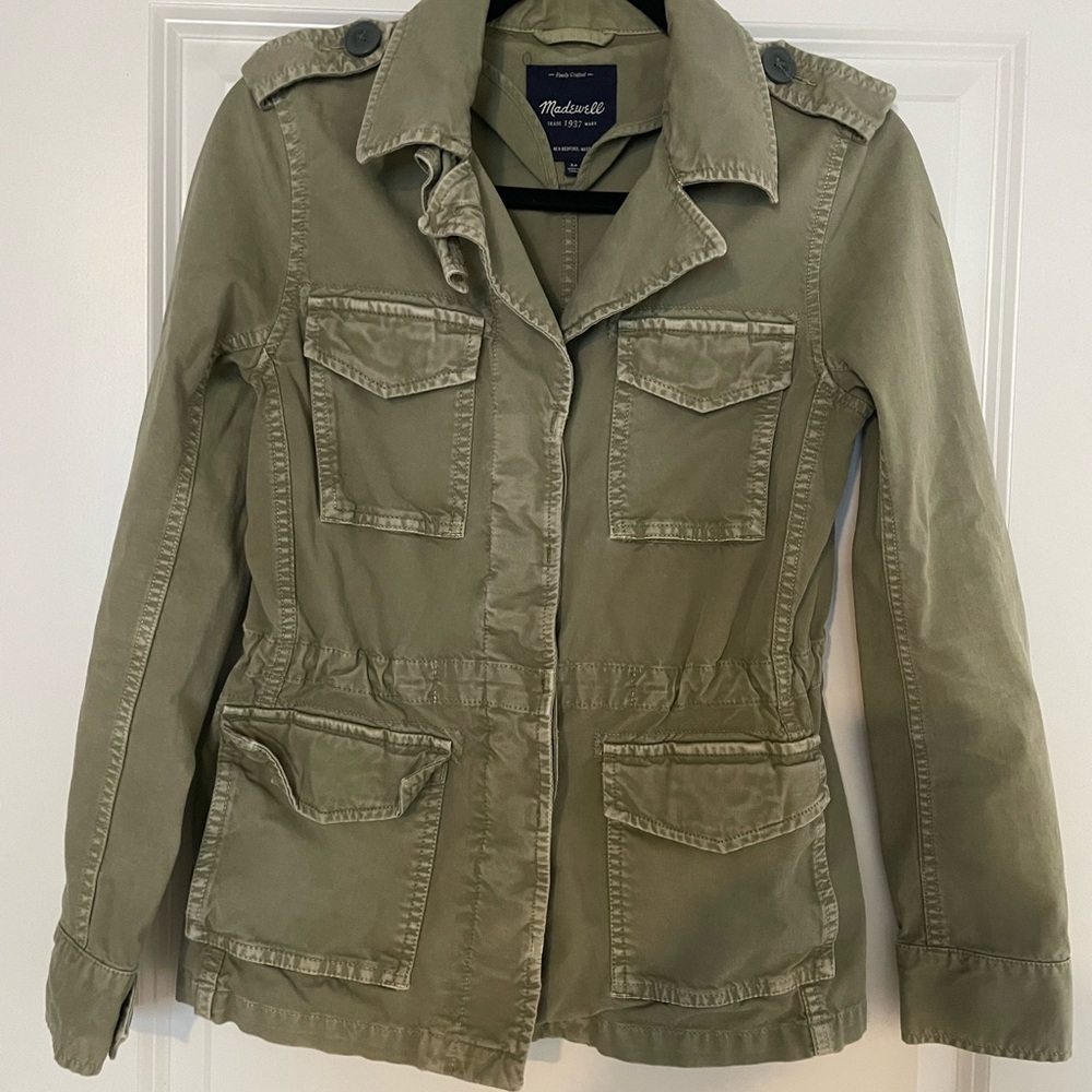 Madewell Olive Utility Jacket